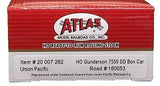 HO Atlas 20007282 Union Pacific BKTY 160053 Gunderson Double Plug-Door Boxcar