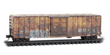 N Scale Micro Trains 02544196 Weathered Sabine River ex-Cadiz 50' Boxcar