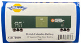 HO Scale Athearn 71060 British Columbia BCOL 4687 50' Superior Plug Door Boxcar