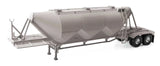 HO Scale Walthers SceneMaster 949-2620 Undecorated Dry Bulk Semi Trailer