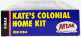 N Scale Atlas 2844 Kate's Colonial Home Building Kit