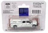 HO ScaleAtlas 35000001 Ford F-350 White Crew-Cab Pickup Truck w/Cap