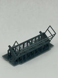 HO Scale ScaleSigns.com 160104 Gray Tri-Post Billboard Kit