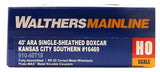 HO Walthers 910-40718 Kansas City Southern KCS 16469 40' Single Sheathed Boxcar