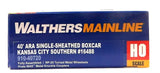 HO Walthers 910-40720 Kansas City Southern KCS 16488 40' Single Sheathed Boxcar
