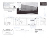 HO Scale Microscale 87-1354 Union Pacific UP/ARMN Tricool White Reefer Decal