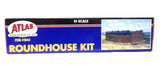 N Scale Atlas 2843 3-Stall Brick Roundhouse Building Kit