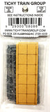 HO Scale Tichy Train Group 8086 8/8 Double Hung 38"x68" Masonry Window pkg (12)