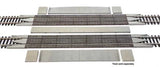 HO Scale Walthers 948-83113 Modern Wood Grade Crossing w/Rerailer Ends