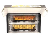 N Scale Micro Trains 98305096 Weathered CSX ex-Chessie 2-Bay Covered Hopper Set