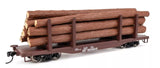 Walthers MainLine 910-50912 Southern Pacific SP 563985 45' Logging Flatcar