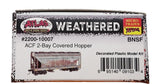 HO Atlas/Micro Trains 220010007 BNSF 406020 2-Bay Covered Hopper Kit