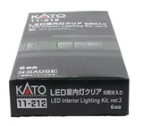 N Scale Kato 11-212 Passenger Car Interior Lighting Kit Version 2 (2012) pkg (6)