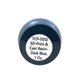 Tru-Color TCP-5012 Dark Blue for 3D Printed Models 1 oz Paint Bottle
