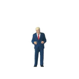 HO Scale Preiser Kg 28247 "Yes He Can" Donald Trump Figure