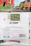 HO Scale NCE 177 D13WP 4-Function DCC Control Decoder w/8-Pin DCC Plug