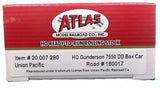 HO Atlas 20007280 Union Pacific BKTY 160017 Gunderson Double Plug-Door Boxcar