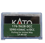 N Scale Kato 176-5628-DCC Canadian Pacific United Way #9159 SD90/43MAC w/DCC