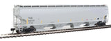 HO Scale Walthers Proto 920-105838 Trinity Leasing 67' 6351 4-Bay Covered Hopper