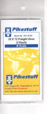 N Scale Pikestuff 541-8105 10 x 12 Freight Door 2 Each