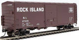 Walthers MainLine 910-45045 Rock Island 27330 40' ACF Modernized Welded Boxcar