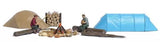 HO Scale Busch Gmbh Co Kg 79823 Wilderness Camping w/Tents Figure Set