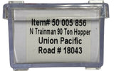N Scale Atlas 50005856 Union Pacific UP 18043 90-Ton 3-Bay Hopper /coal load