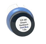 Tru-Color TCP-381 Ontario Northland Dark Blue 1 oz Paint Bottle