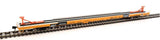 HO Walthers Proto 920-104217 TTX KTTX 960039 89' Bethlehem Flush-Deck Flatcar