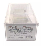 HO Scale Kadee 8343 Minneapolis & St Louis M&STL 70351 PS-2 Two Bay Hopper