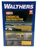 HO Scale Walthers Cornerstone 933-4136 Chemical Distributor Building Kit