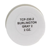 Tru-Color TCP-330-2 CB&Q Chicago, Burlington & Quincy Gray #2 2 oz Paint Bottle