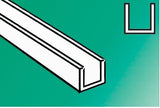 Evergreen 265 Styrene 14" Channel .156" .40cm pkg(4)