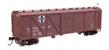 HO Walthers MainLine 910-40701 Santa Fe 124302 40' ARA Single Sheathed Boxcar