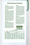 Evergreen 9125 Styrene White Sheet Plain - 6 x 12" 15.2 x 30.5cm .125"