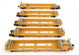 HO Scale Walthers MainLine 910-55672 Large Red  logo TTX DTTX 748495 Thrall 5-Unit Rebuilt 40' Well Car
