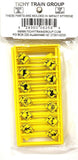 HO Scale Tichy Train Group 8258 Early Road Sign Assortment (75) pcs