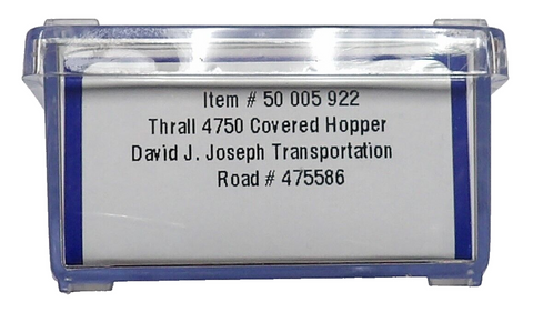 N Scale Atlas 50005922 David J Joseph DTJX 475586 Thrall 3-Bay Covered Hopper