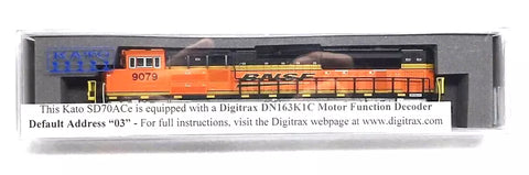 N Scale Kato 176-8527-DCC BNSF Railway #8779 SD70ACe w/DCC N Scale Kato 176-8527-DCC BNSF Railway #8779 SD70ACe w/DCC