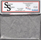 N Scale Superior Scenics Salt & Pepper Ultra Fine Ballast 10 oz Bag