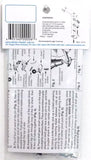 N Scale Micro Trains 102008 Unassembled Coupler w/Very Long Extension 2 pr