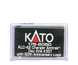 N Scale Kato 176-6050 Amtrak 301 50th Day One Siemens ALC-42 Charger DCC Ready