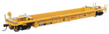 Walthers MainLine 910-8433 Red & Next Load Any Road logos w/yellow conspicuity stripes TTX DTTX 53244 Thrall Rebuilt 40' Well Car