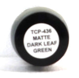 Tru-Color TCP-436 Matte Dark Leaf Green 1 oz Paint Bottle