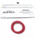 SoundTraxx 810149 Red 30 AWG Super-Flexible Wire 10' 3.1m Length