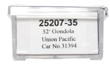 N Scale Trainworx 25207-34 Union Pacific UP 31348 52'6" Corrugated Gondola (Copy)