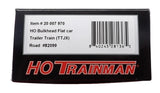 HO Scale Atlas Trainman 20007970 Trailer Train TTJX 82099 62' Bulkhead Flatcar