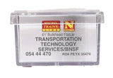 Micro Trains 5444470 PEYX 61' 8" Bulkhead Flatcar w/Wind Turbine Blade Mounts