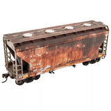 HO Scale Micro Trains 2200002 Norfolk Southern 91849 Weathered ACF 2-Bay Hopper