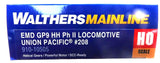 HO Scale Walthers Mainline 910-10505 Union Pacific UP 208 GP9 Phase II DCC Ready